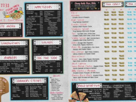 Coaches Corner Pizza Inc menu