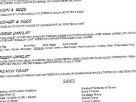 Fergie's Pub menu