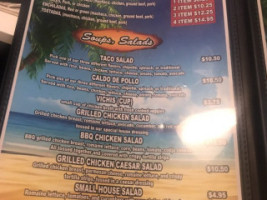 Silvia's Lindo Sinaloa menu