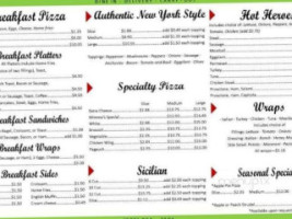 Mimmo's Pizza menu