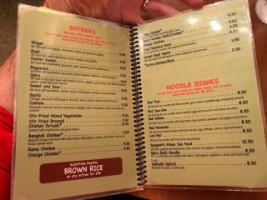 Ben's Noodles And Rice menu