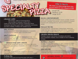 Village Pizza Diner menu