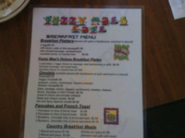 Locals Family Diner menu