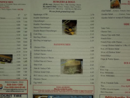 Yellow Submarine menu