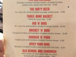 Ribcrib Bbq Grill menu