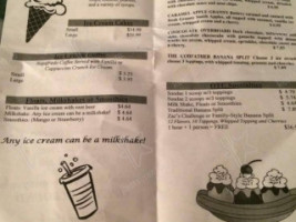 Olde Towne Creamery menu