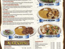 La Carreta menu