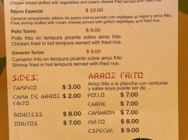 El Sushi De Papá La Carreta menu