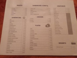 Village Dairy Grill menu