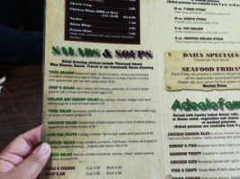 Golden 9 menu