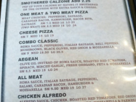 Wind River Pizza Pasta menu