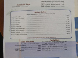 Mayflower Seafood menu