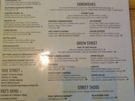 The Vig Mcdowell Mountain menu