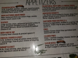 Sporty's Taphouse And Grill menu