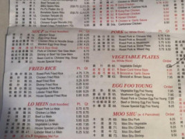 China Star menu