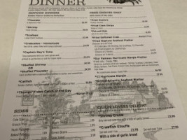 Margie Ray's Crabhouse And menu