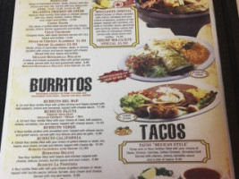 La Ranchera Mexican menu