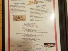 Muller's Diner menu