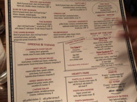 Chapman's Food And Spirits menu