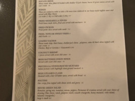 The Hop Garden menu