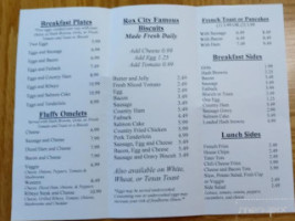 Rox City Grill menu