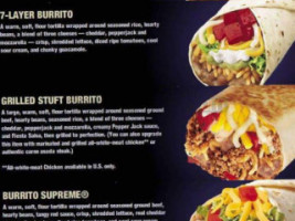 Taco Bell menu