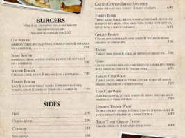 Arrowhead And Grill menu