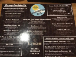 Lawless Distilling Company menu