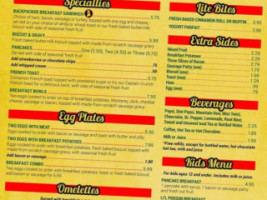 Old Rock Cafe menu