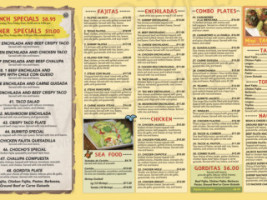 Jalisco Food Truck menu