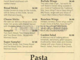 Papa John's Pizza menu