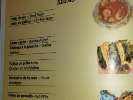 Diez De Mayo menu