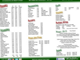 Dan's Deli menu