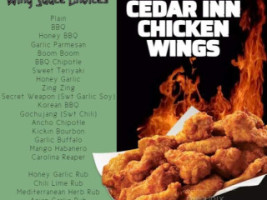 Cedar Inn Steakhouse menu