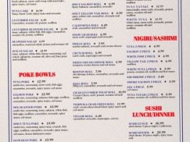 Orient House Chinese Sushi menu