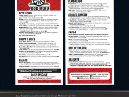 South Bend Brew Werks menu