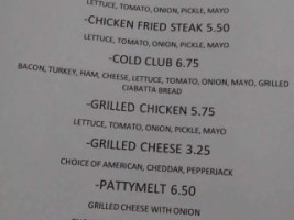 Martha Jo's menu