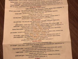 Rotunda Brew Pub menu