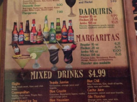 El Agave Mexican menu