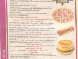 Hot Stuff Pizza menu