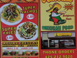 Aliberto's Jr Fresh Mexican Food menu