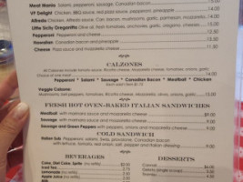 Little Sicily menu