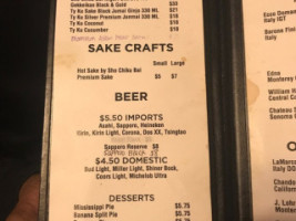 Tsukiji Fusion Sushi Katy menu