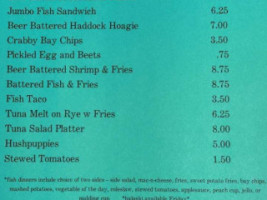 Old Toll Gate Inn menu