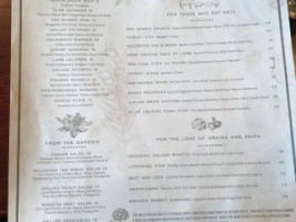 The Millerton Inn And menu