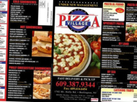 Pizza Village menu