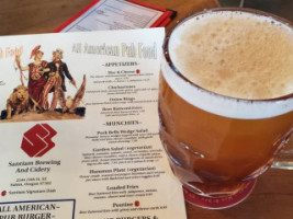 Santiam Brewing Company menu