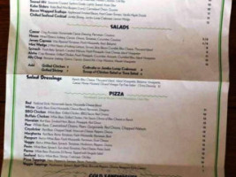 Circle Pizza menu