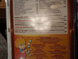 Voorhees Diner menu