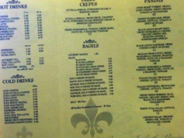 Cafe Noir menu